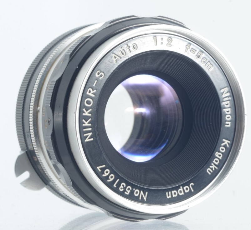 NIKKOR-S AUTO 5CM/2 NIPPON KOGAKU NIKON 9BLADES 9枚絞り 初期型拍卖
