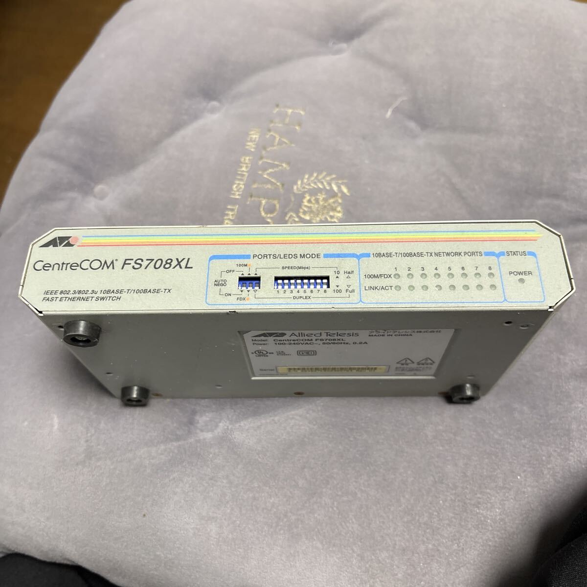 CentreCOM FS708XL 現状品拍卖