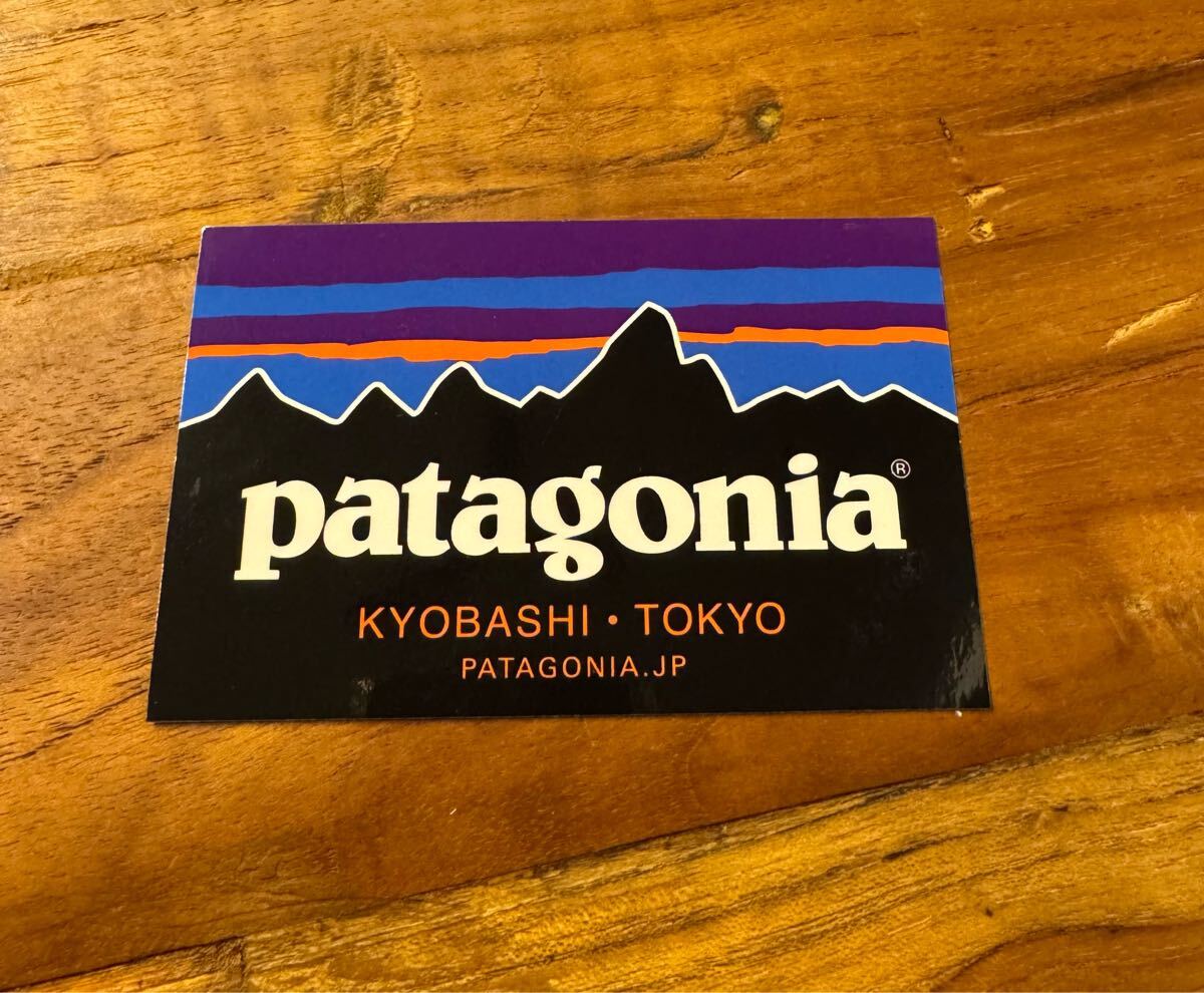 非売品 東京京橋店オリジナル パタゴニア定番防水ステッカー④拍卖