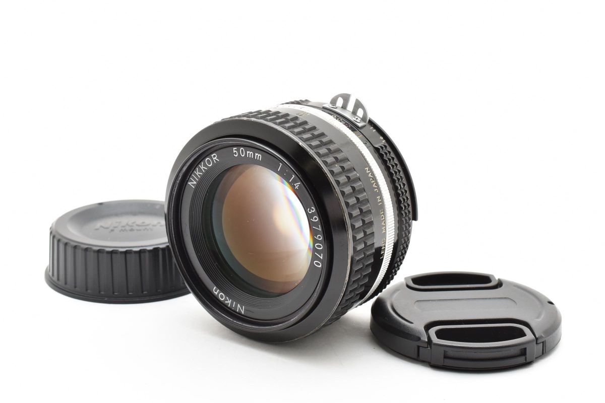 ★良品★ニコン Nikon Ai NIKKOR 50mm F1.4★ LL55#3610拍卖
