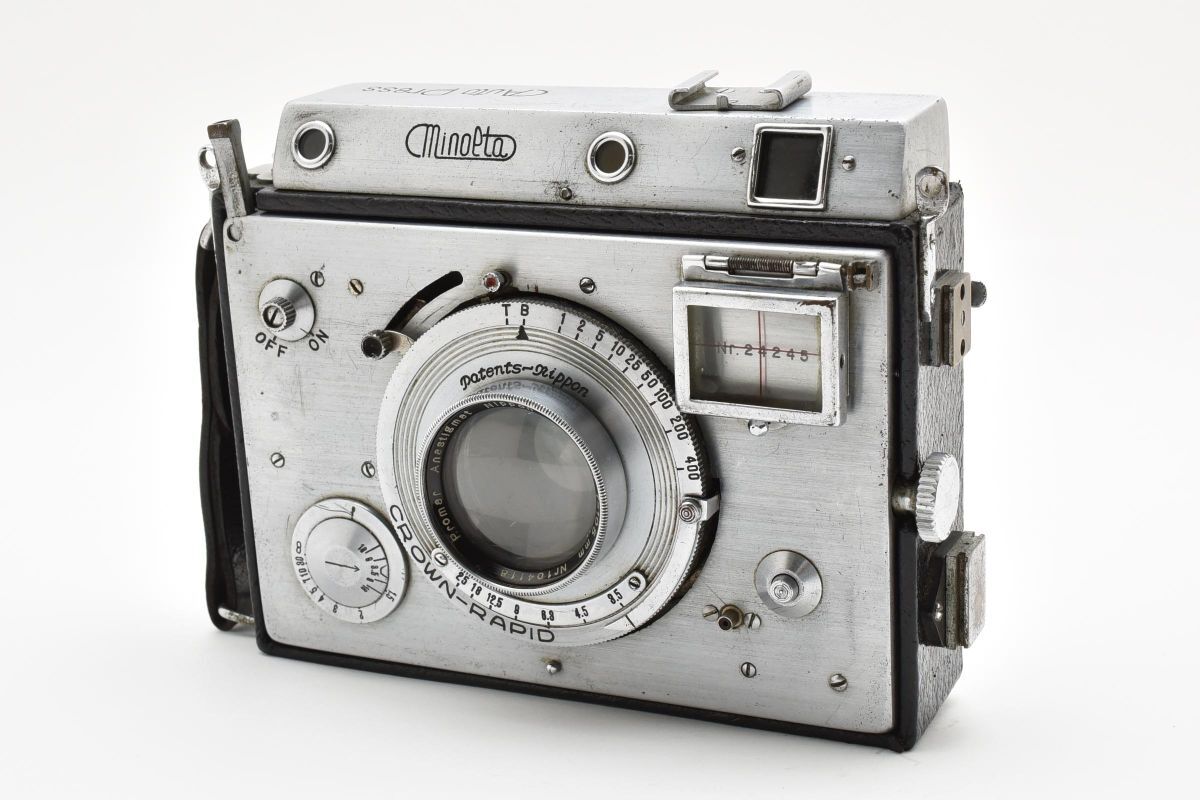 ★希少品★詳細動作未確認★ミノルタ MINOLTA AUTO PRESS Promar Anastigmat Nippon 105mm F3.5★ LL128#5087拍卖