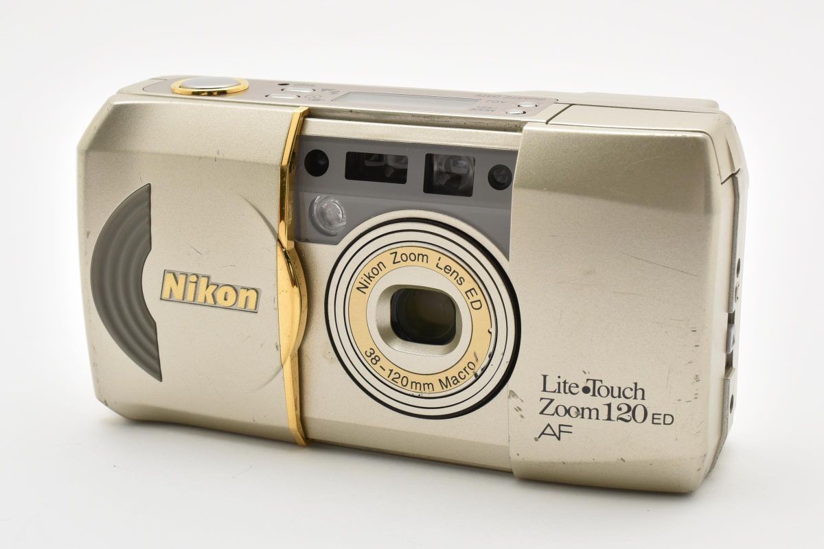 ★レンズ光学極上品★ニコン Nikon Lite Touch Zoom 120 ED AF 《シャッター・フラッシュ・ズーム・セルフOK》★ LL22#5113拍卖