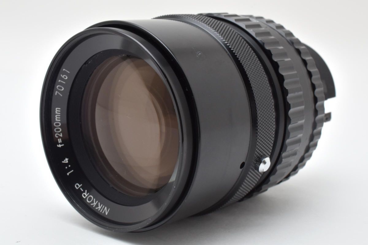 ★希少品★ゼンザブロニカ ZENZA BRONICA S2 用 ニコン NIKON NIKKOR-P 200mm F4★ LL22#5201拍卖