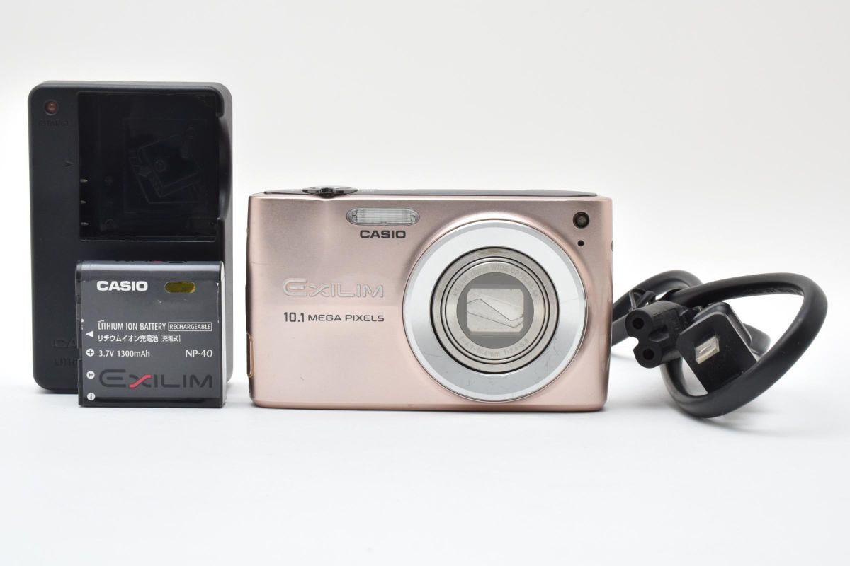 ★美品★カシオ CASIO EX-Z300 ピンク 《バッテリー、充電器付属》★ LL44#5198拍卖