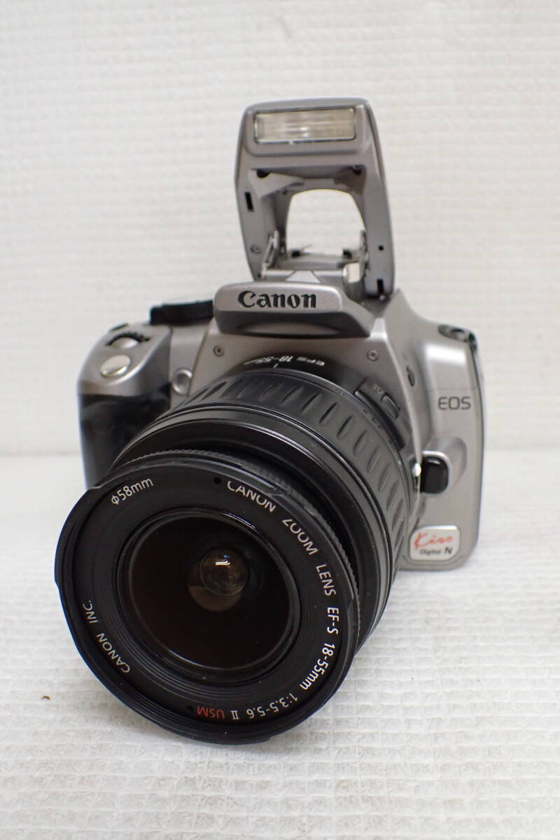 Canon キヤノン デジタル一眼レフカメラ DS126071 EOS Kiss Digital N 動作確認済 B6-MA拍卖