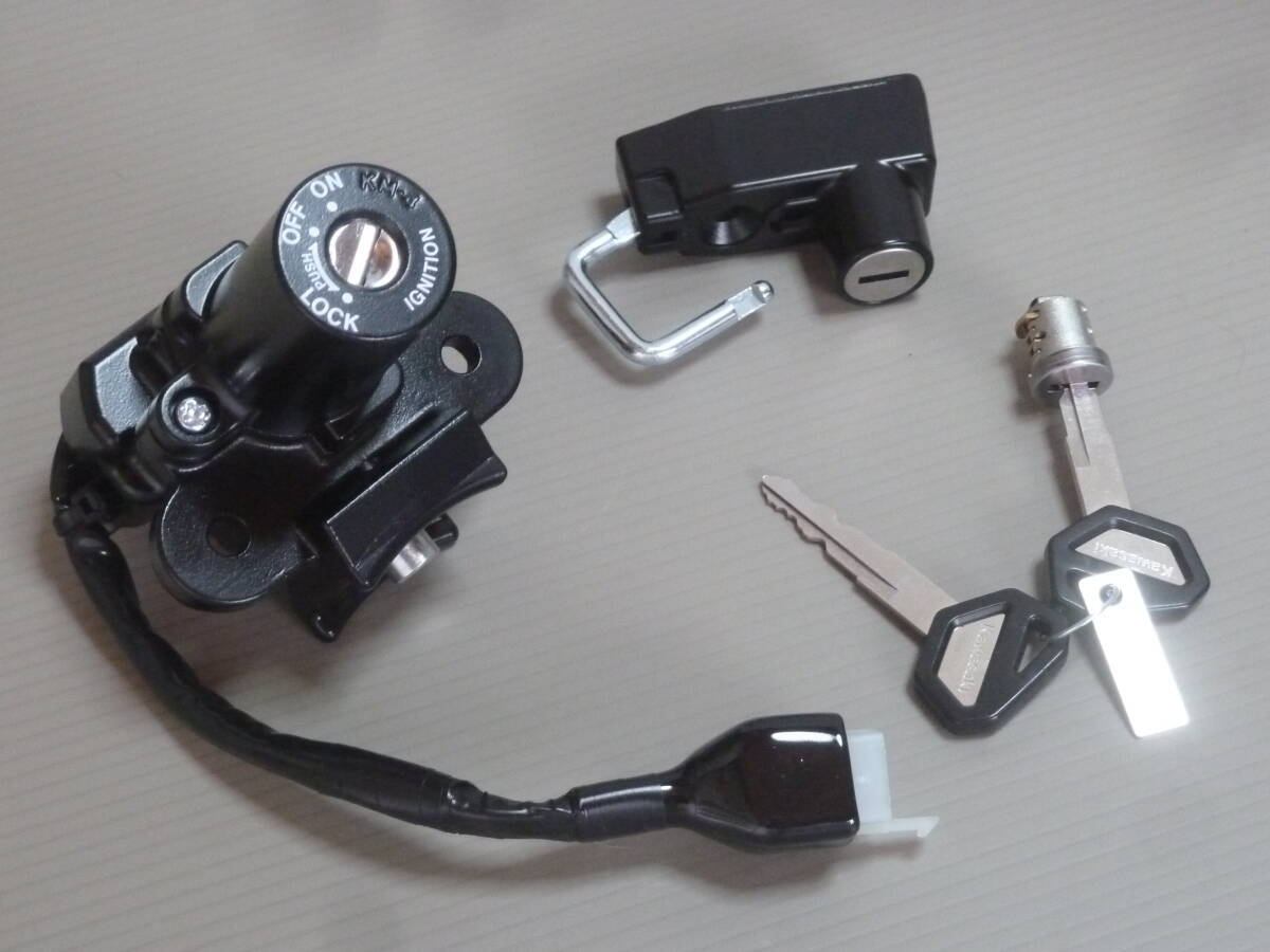 Dトラッカー KLX125 KLX250 カワサキ純正 キーセット 新品拍卖