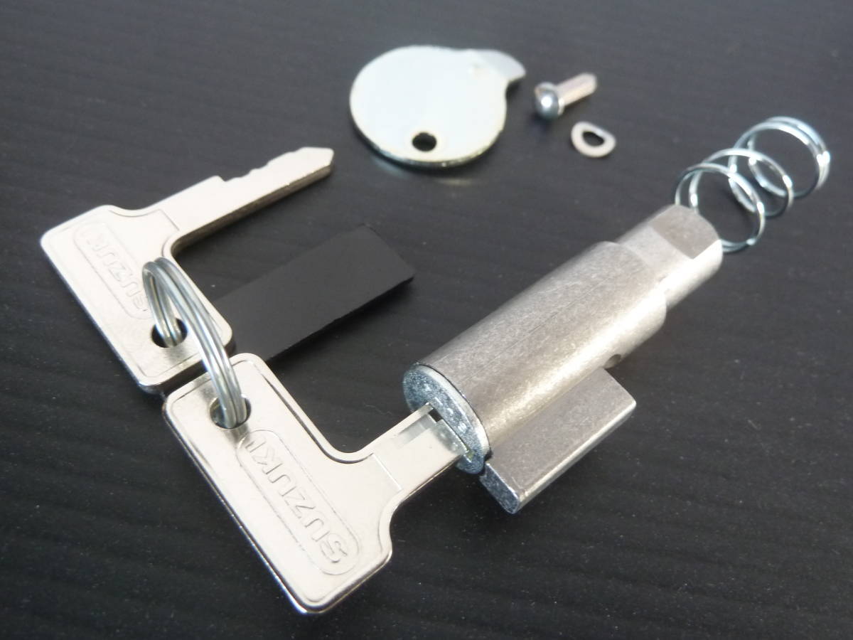 ネコポス GSX1100Sカタナ スズキ純正 ハンドルロックセット 新品拍卖