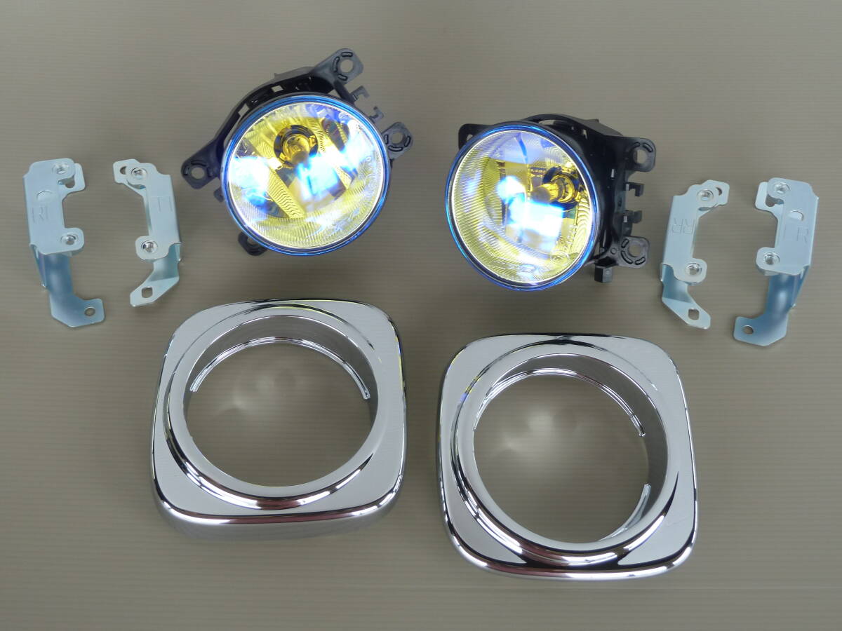 キャリイ DA16T 7型 スズキ純正 IPFフォグランプセット メッキ仕様 イエローコーティング 新品拍卖