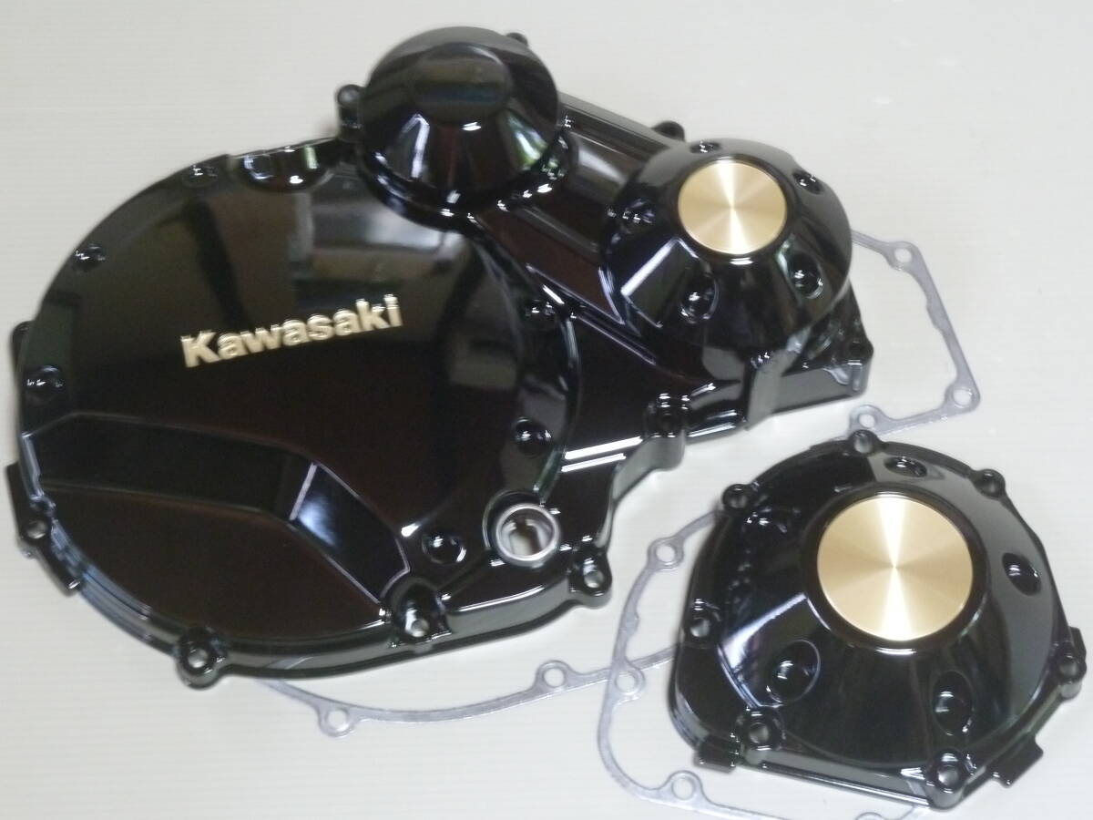 ZRX1200DAEG ファイナルエディション カワサキ純正 パルシングカバー&クラッチカバー 7点セット 新品拍卖