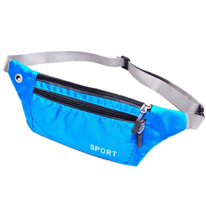 ランニングポーチ ランニングポシェット ランニングバック ブルー拍卖