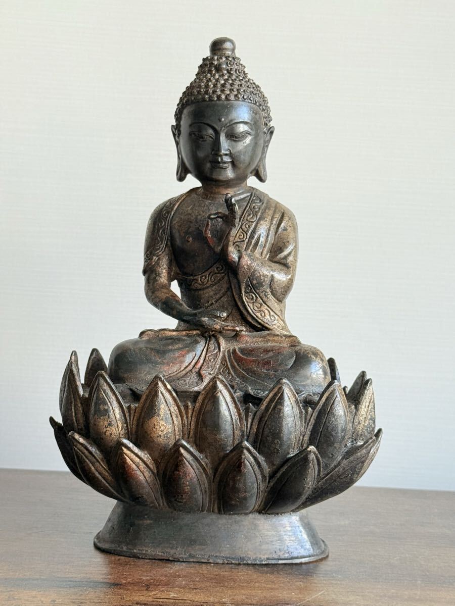 仏教美術 仏像 銅製 古銅 骨董品拍卖