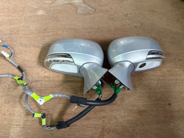 MIMN★20クラウンマジェスタ★純正 サイドミラー/ドアミラー 左右セット★200系/トヨタ/TOYOTA/部品取り車拍卖