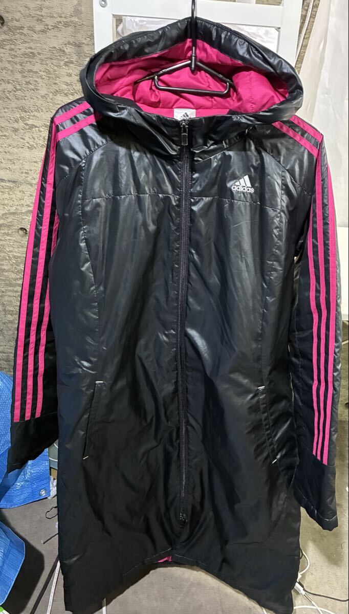 ☆ adidas アディダス フード付きベンチコート (5)拍卖