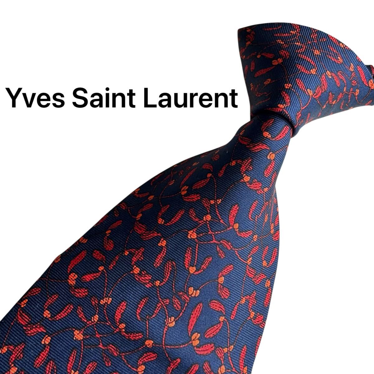 極美品★ Yves Saint Laurent イヴサンローラン ネクタイ スーツ ビジネス 成人式 2040拍卖