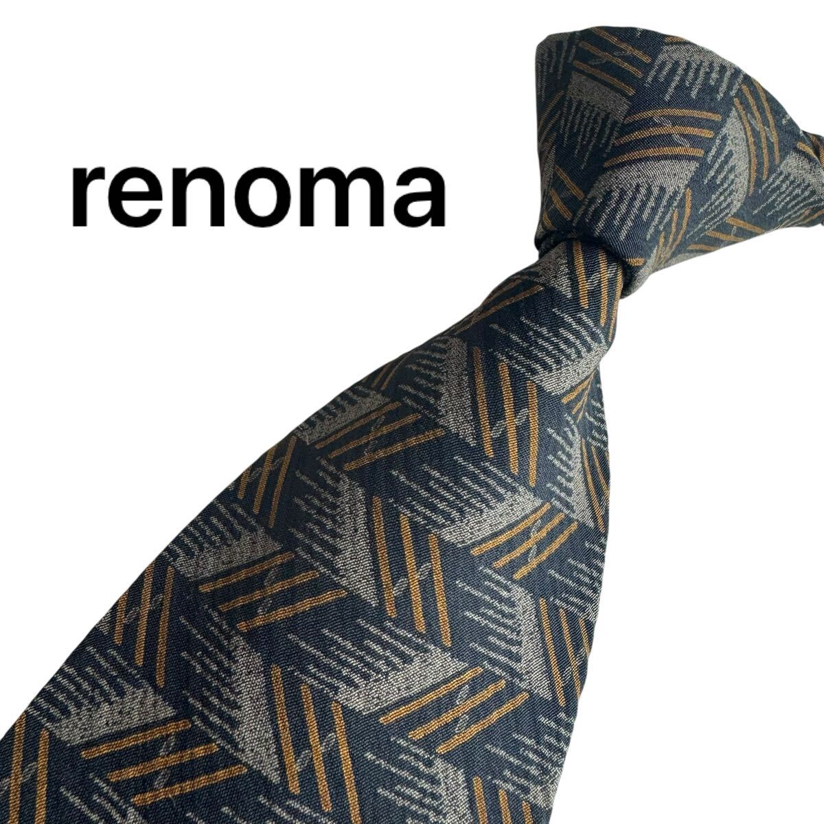 極美品★ レノマ renoma ネクタイ スーツ ビジネス 成人式 2138拍卖