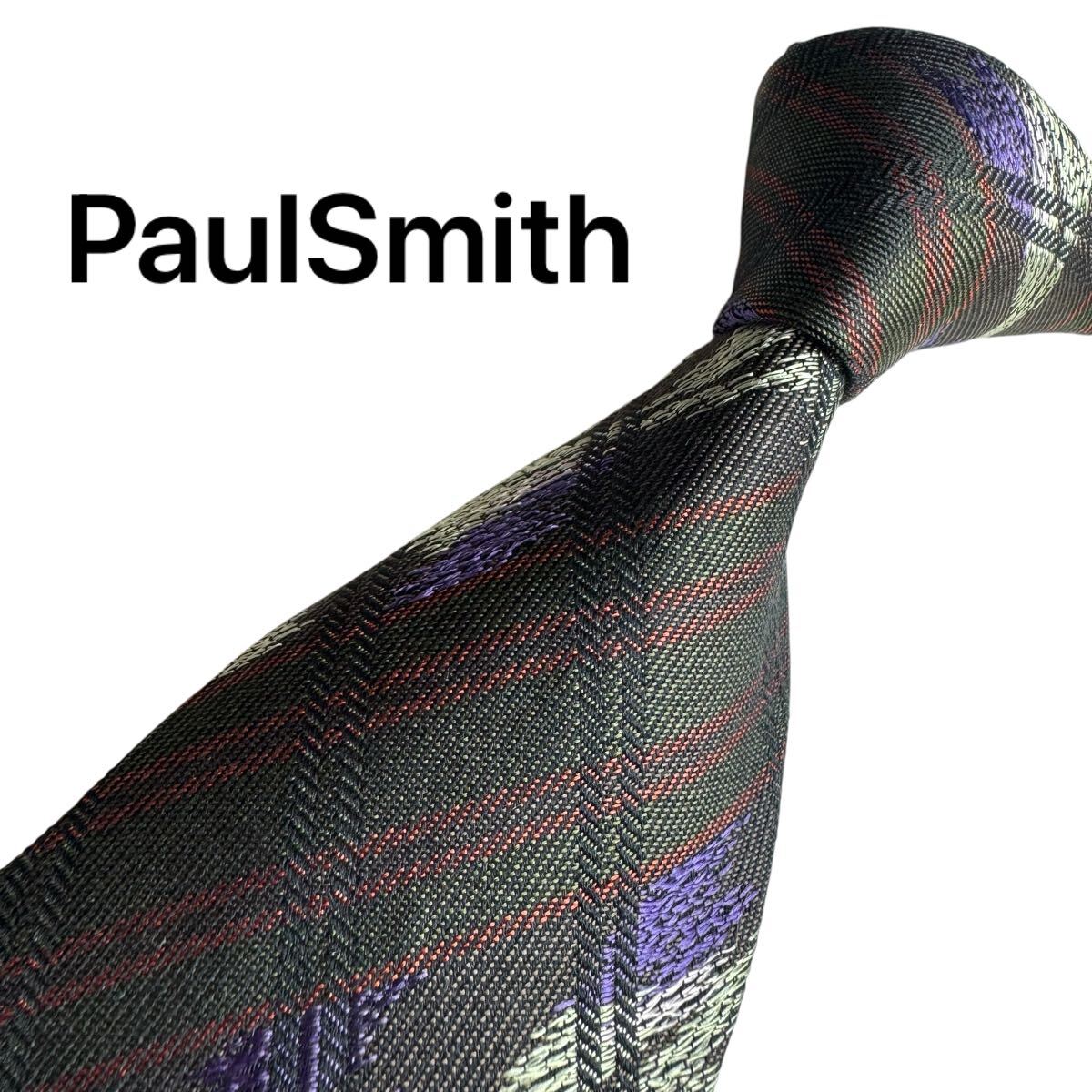極美品★ PaulSmith ポールスミス ネクタイ スーツ ビジネス 成人式 2167拍卖