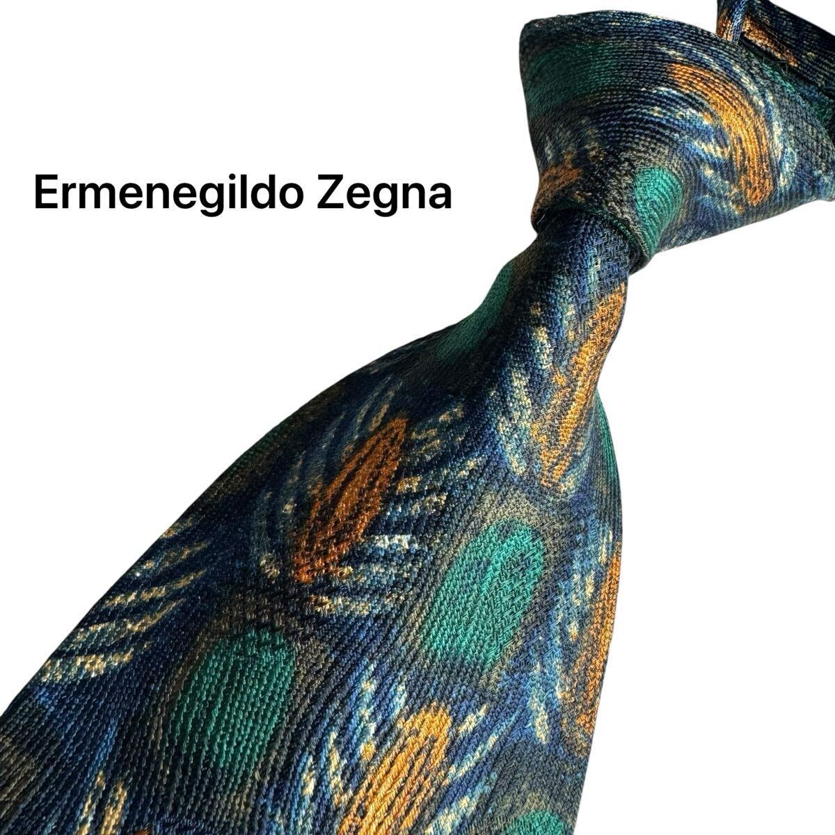 極美品★ Ermenegildo Zegna エルメネジルドゼニア ネクタイ スーツ ビジネス 成人式 2229拍卖