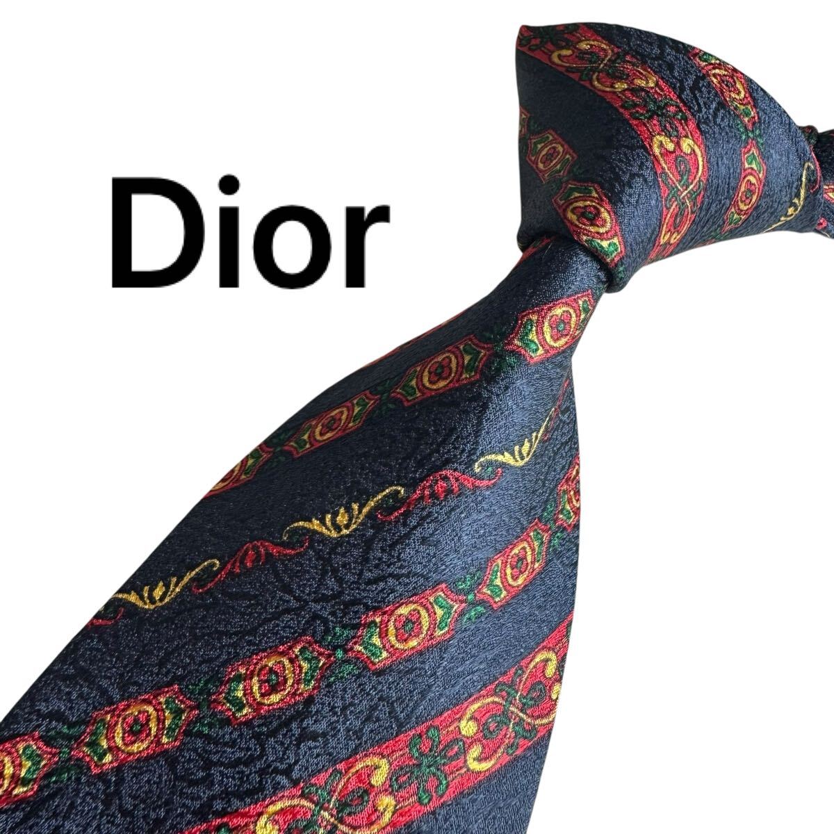 極美品★ Dior ディオール ネクタイ スーツ ビジネス 成人式 2258拍卖