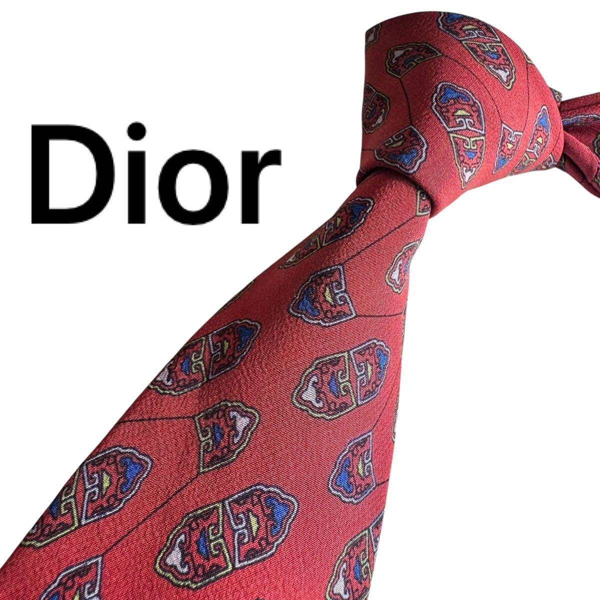 極美品★ Dior ディオール ネクタイ スーツ ビジネス 成人式 2260拍卖