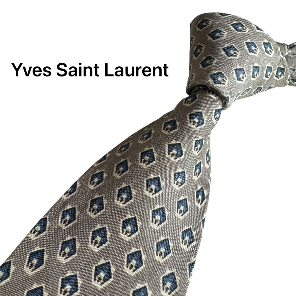 極美品★ Yves Saint Laurent イヴ・サンローラン ネクタイ スーツ ビジネス 成人式 2274拍卖