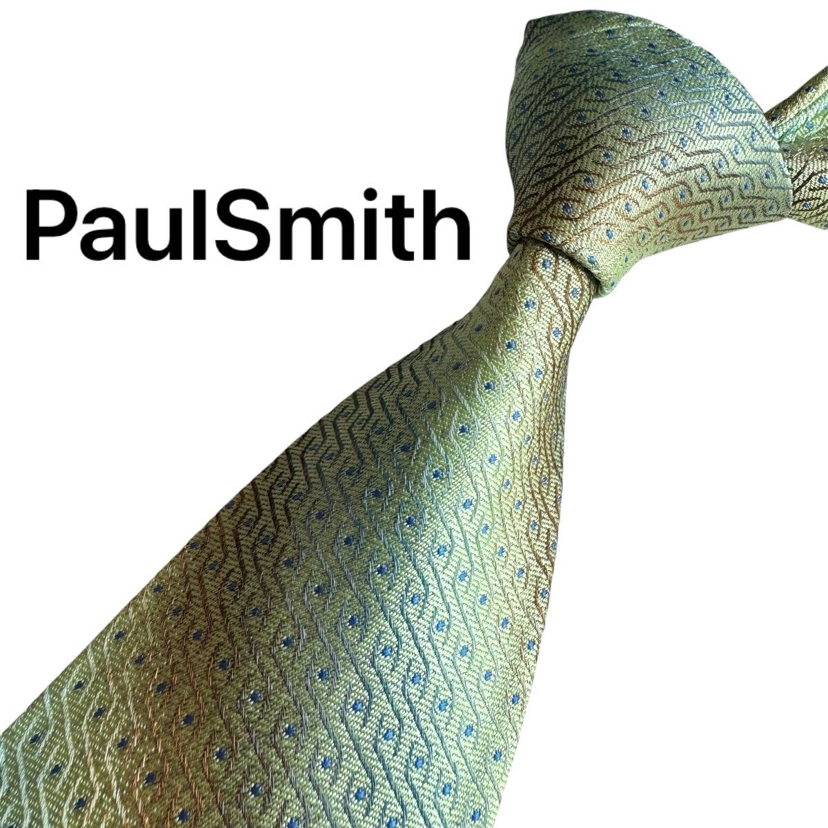 極美品★ PaulSmith ポールスミス ネクタイ スーツ ビジネス 成人式 2309拍卖