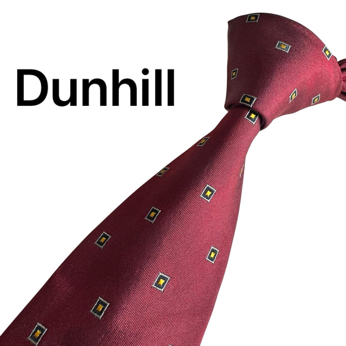 極美品★ Dunhill ダンヒル ネクタイ スーツ ビジネス 成人式 2315拍卖
