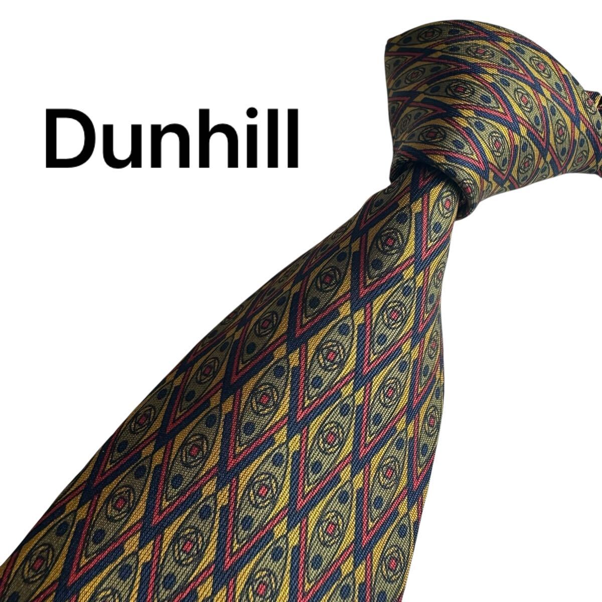 極美品★ Dunhill ダンヒル ネクタイ スーツ ビジネス 成人式 2404拍卖