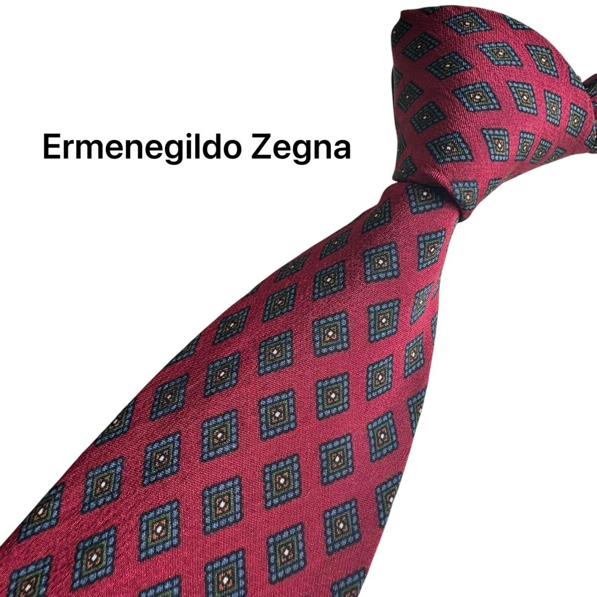 極美品★ Ermenegildo Zegna エルメネジルドゼニア ネクタイ スーツ ビジネス 成人式 2425拍卖