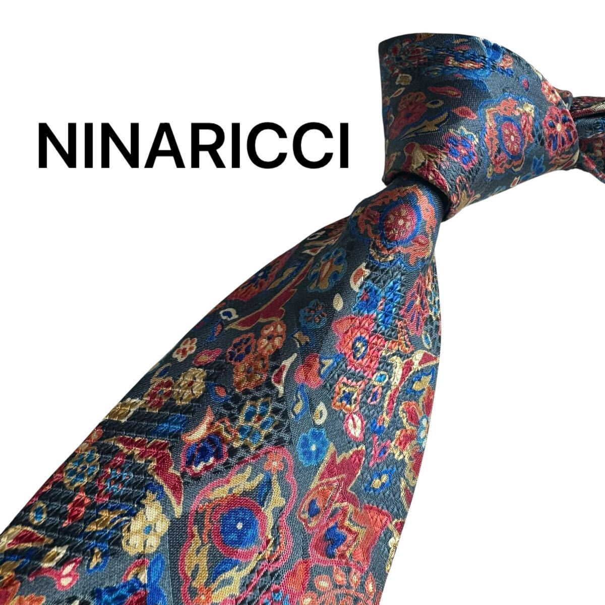 極美品★ NINARICCI ニナリッチ ネクタイ スーツ ビジネス 成人式 2433拍卖