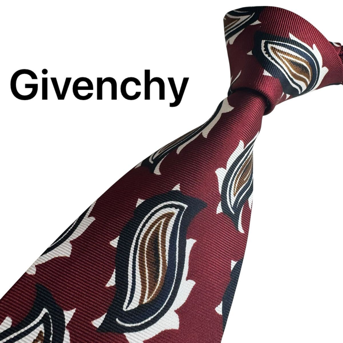 極美品★ Givenchy ジバンシー ネクタイ スーツ ビジネス 成人式 2442拍卖