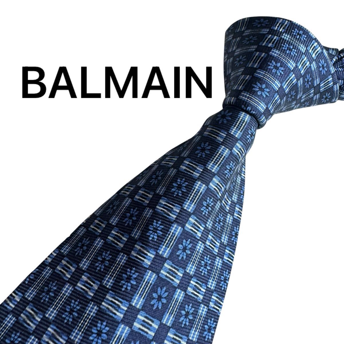 極美品★ BALMAIN バルマン ネクタイ スーツ ビジネス 成人式 2485拍卖