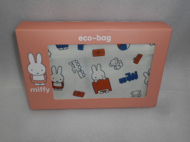 ミッフィー miffy エコバッグ ファスナー付き 1個拍卖