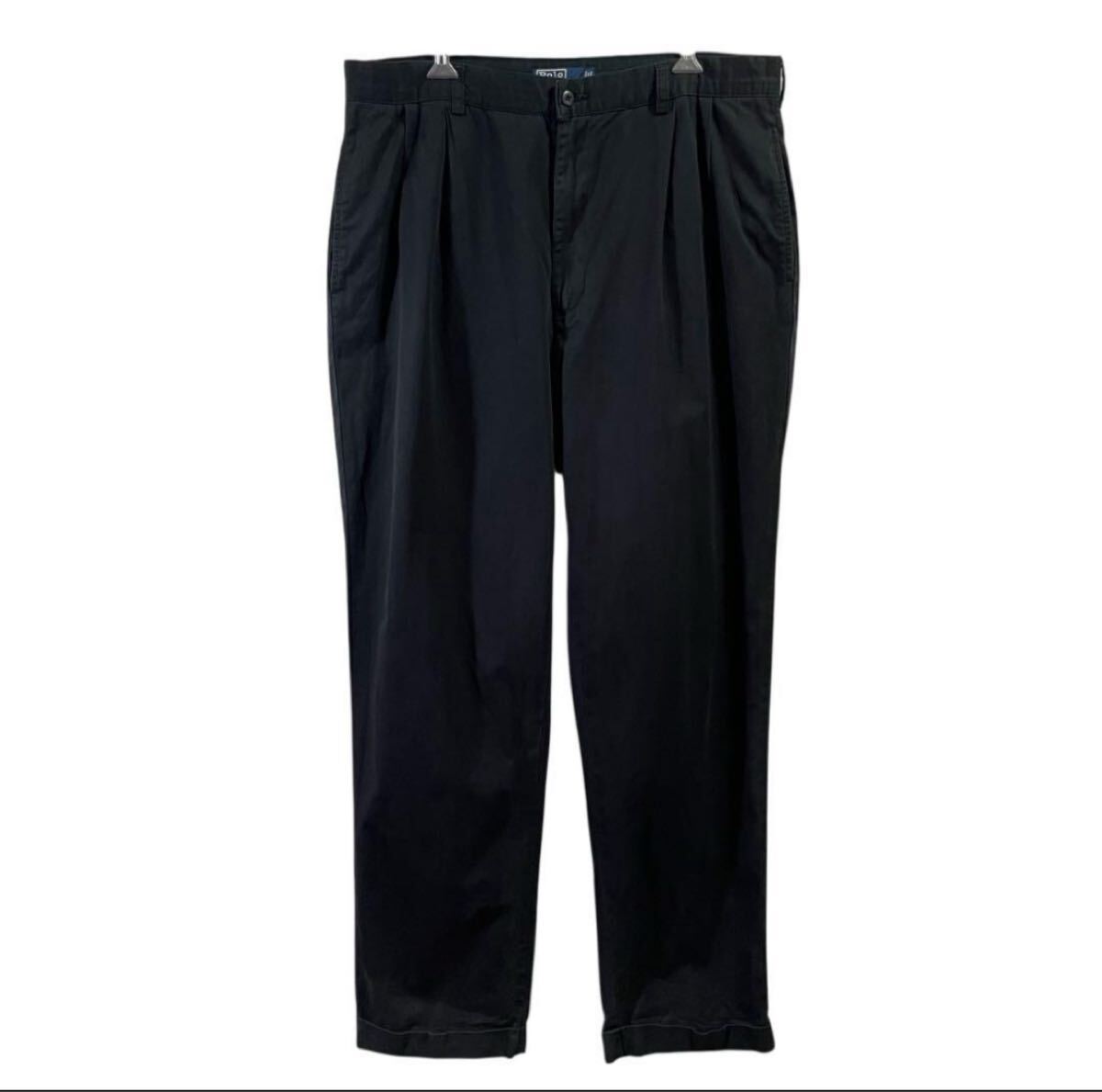 90s ralph lauren polo chino ポロチノ ブラック 古着 ビンテージ vintage拍卖