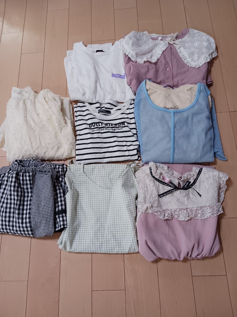 ブランド多数★まとめて8点セット★女の子150★夏物秋物拍卖