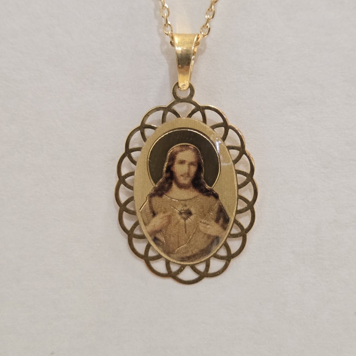 新品 K18キリスト様 デザインペンダント拍卖