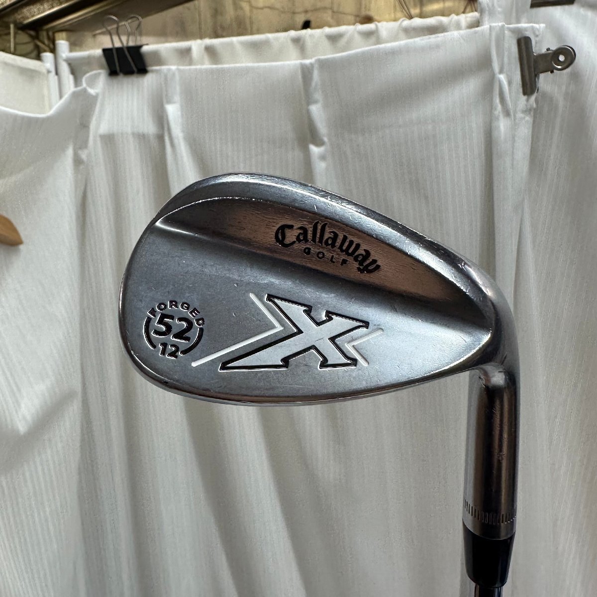 θMθ キャロウェイ Callaway ウェッジ X FORGED 52-12 フレックスS Dynamic Gold S300 θS-250823拍卖