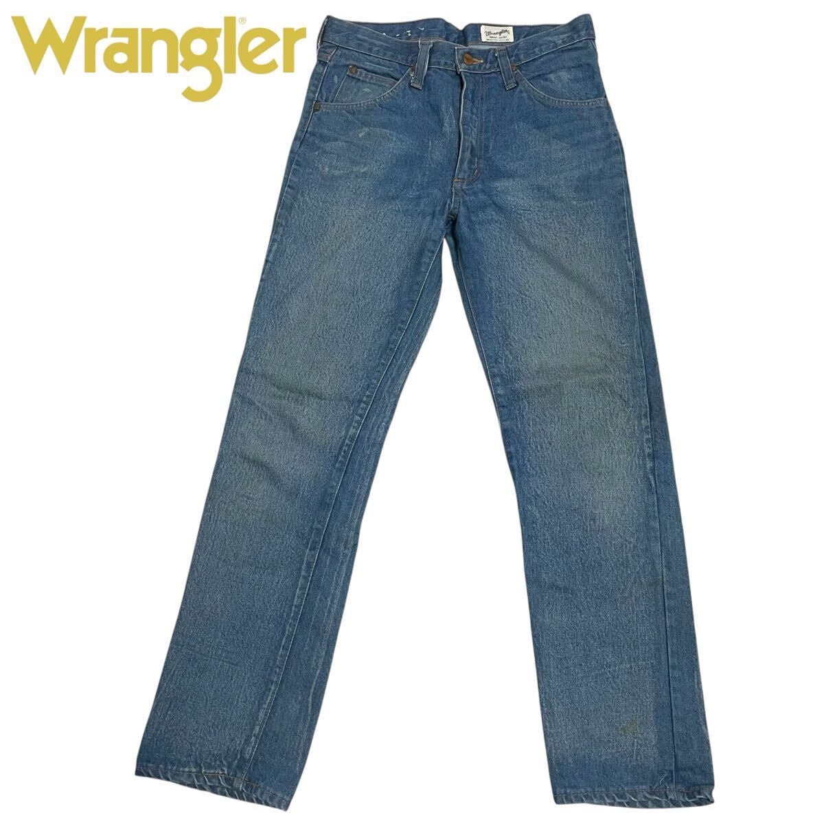 【人気商品】Wrangler / ラングラー メンズ デニムパンツ ジーンズ W32 ブルー O-2544拍卖
