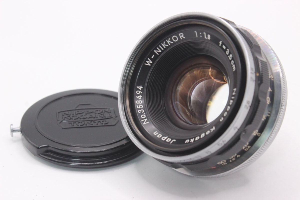 ★希少品★ニコン NIKON W-NIKKOR 35mm F1.8 Sマウント #9631 RO2598拍卖