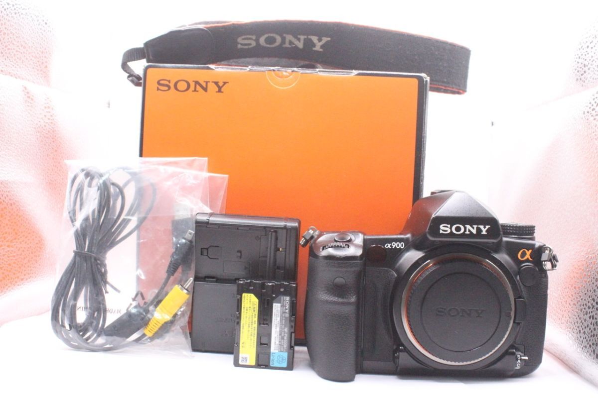 ★良品★ソニー SONY α900 ショット数 4960回 《ストラップ 箱 付き》 #0586 RO2609拍卖
