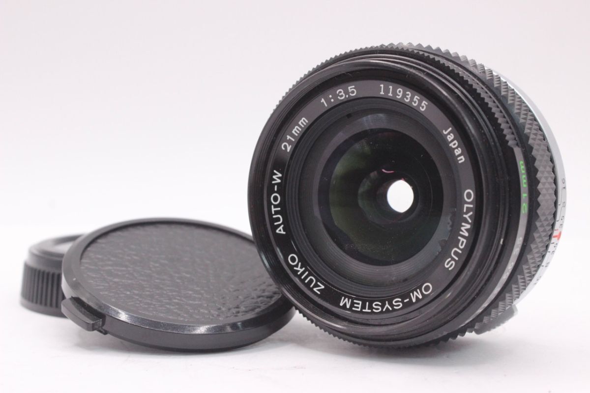 ★希少品★オリンパス OLYMPUS OM-SYSTEM ZUIKO AUTO-W 21mm F3.5 《キャップ 付き》 #0123 RO2753拍卖