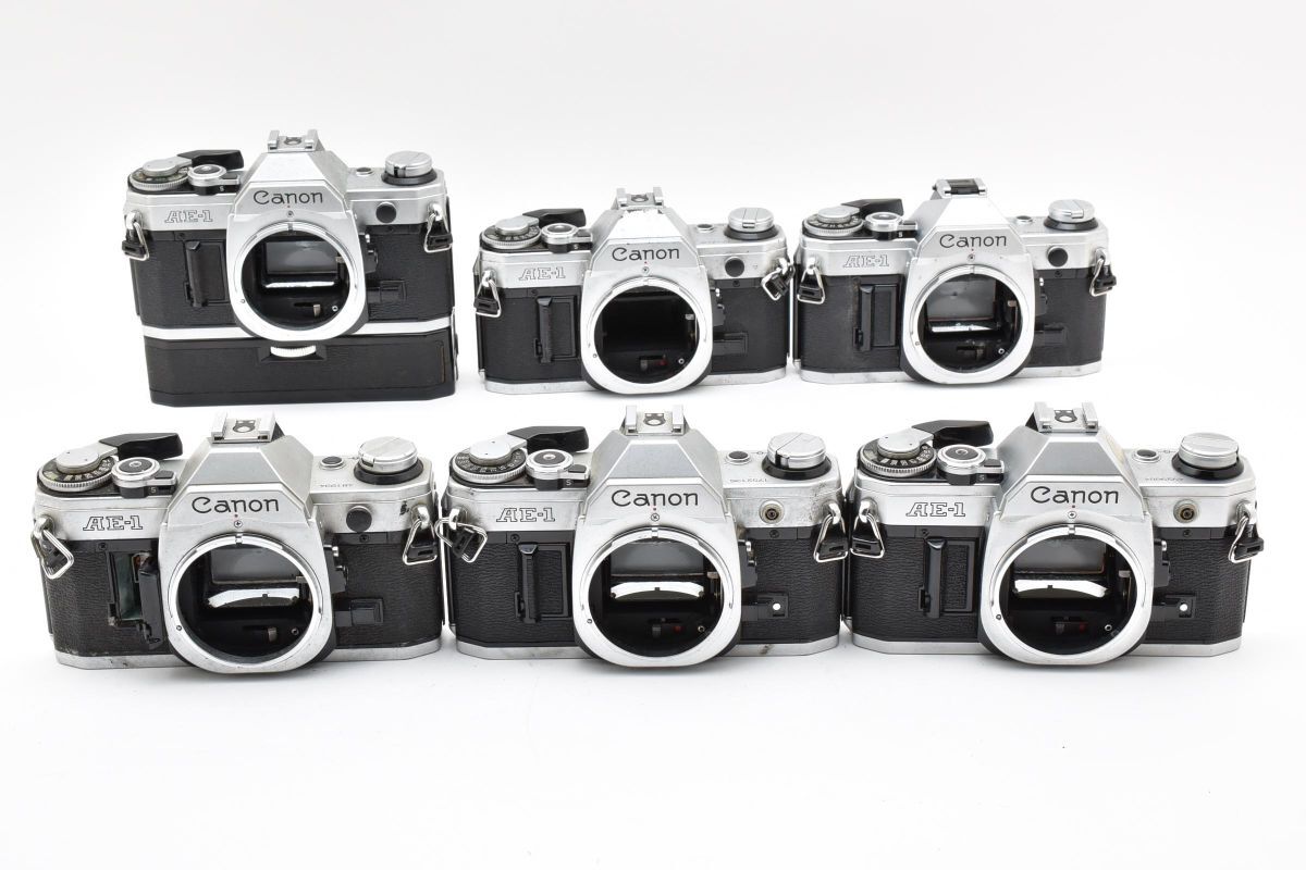 ★6個まとめ★CANON AE-1 ジャンク 現状品 動作未確認 #0822100003 AU2737拍卖