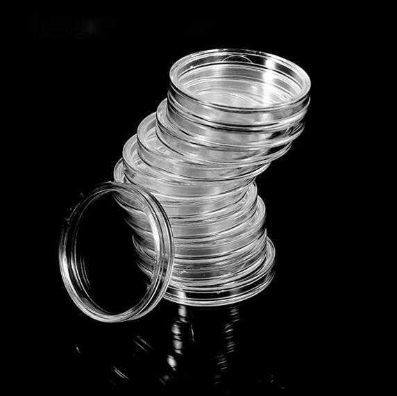 ★送料無料★コインケース クリアケース カプセル 40mm X10個 収集用品 ケース 硬貨用良品透明拍卖