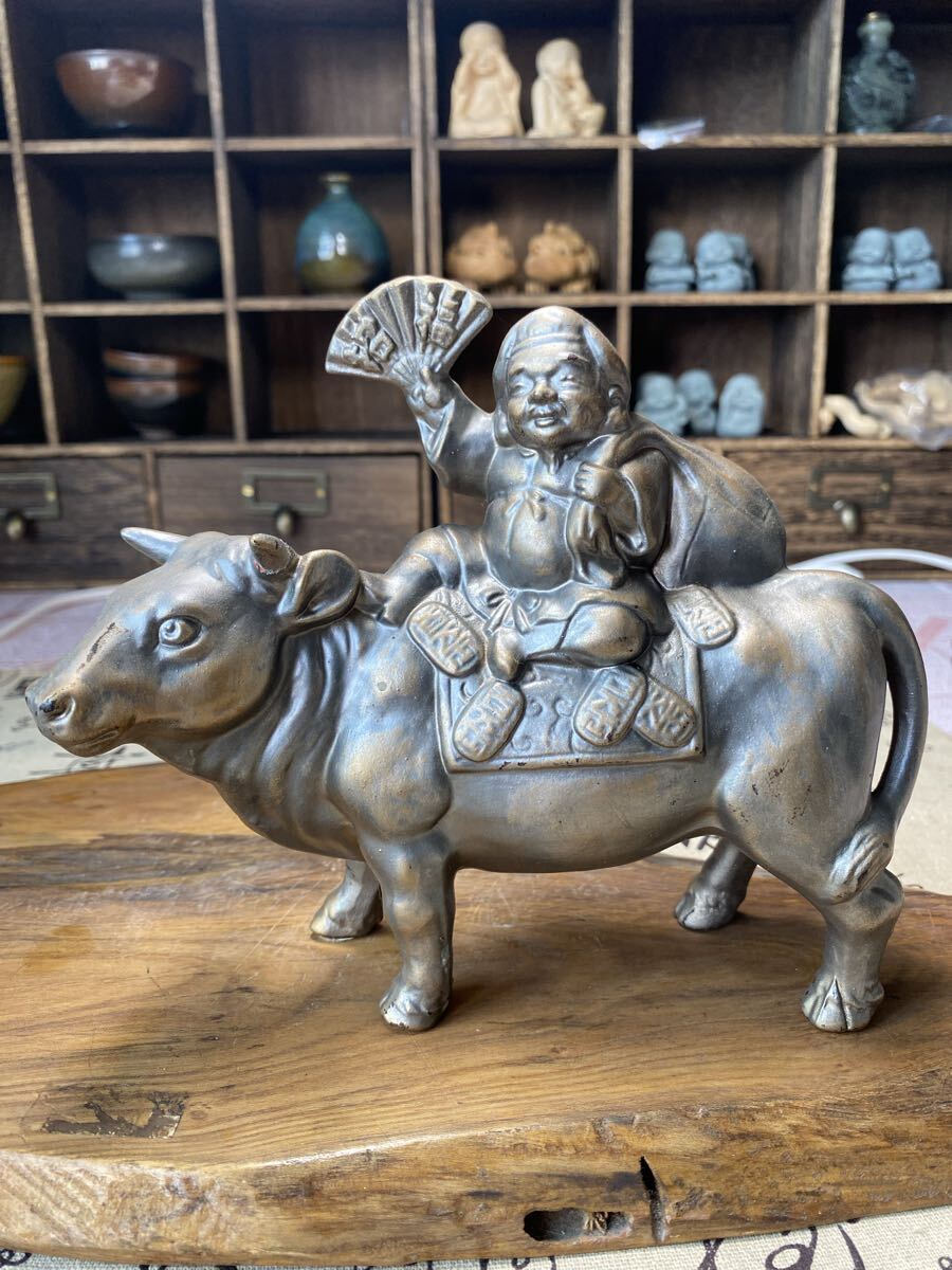 七福神 陶器 仏像 置物 オブジェ インテリア拍卖