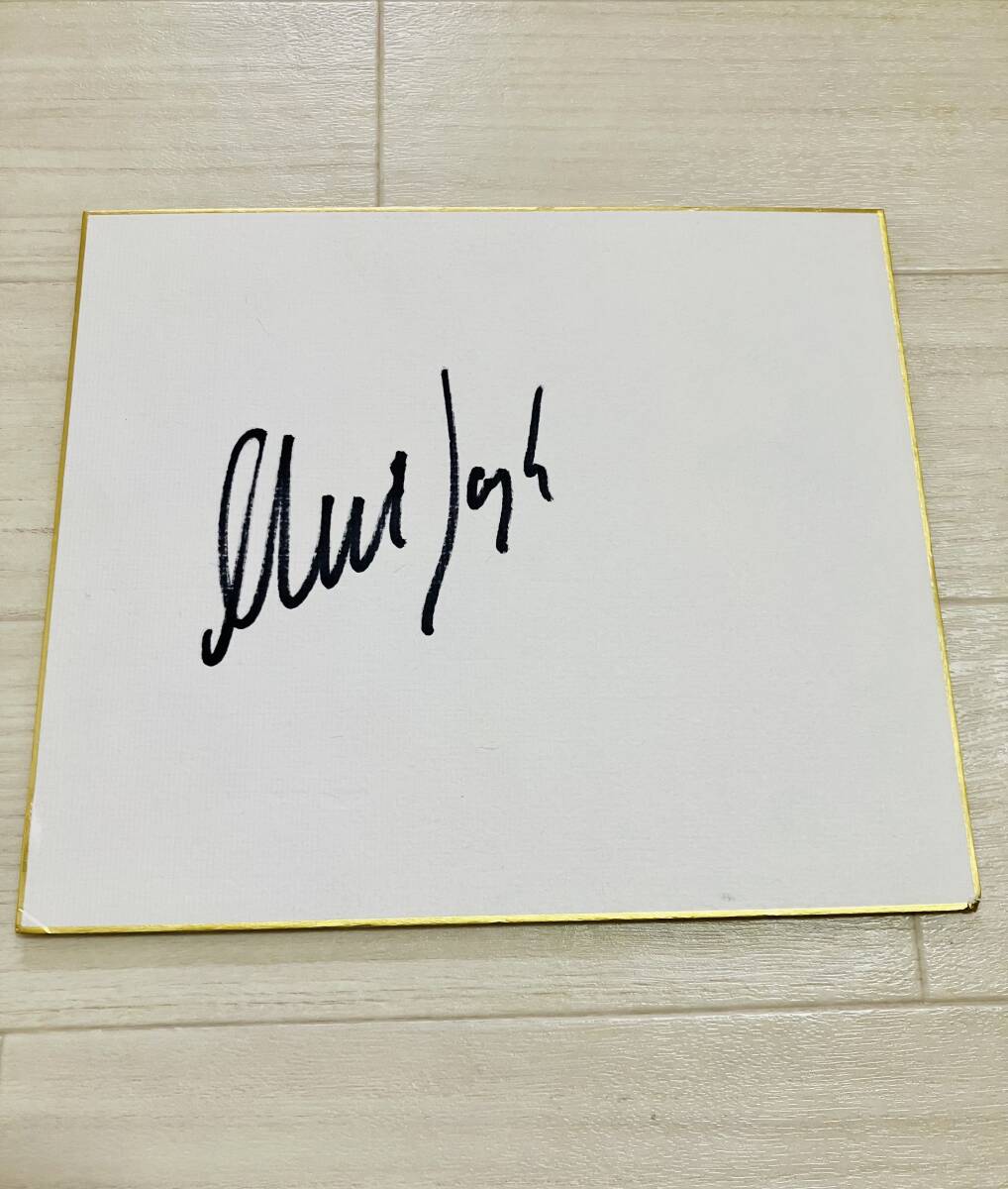 Mick Taylor E⑫ 直筆サイン入り色紙 ミック・テイラー 美品 グッズ The Rolling Stones ローリング・ストーンズ拍卖