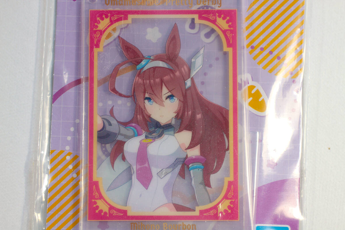 一番くじ ウマ娘プリティダービー10弾 クリアツインカードチャーム ミホノブルボン 未開封品拍卖