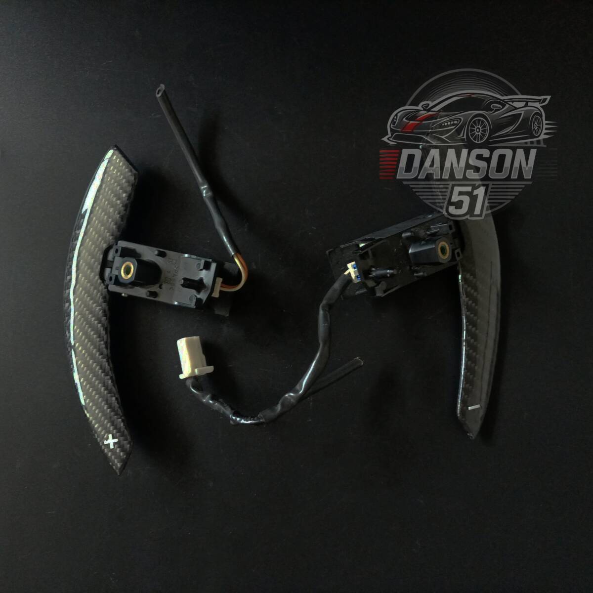 レクサス LS500 LS500h VXFA50   リアルカーボン シフトパドル 左右セット拍卖