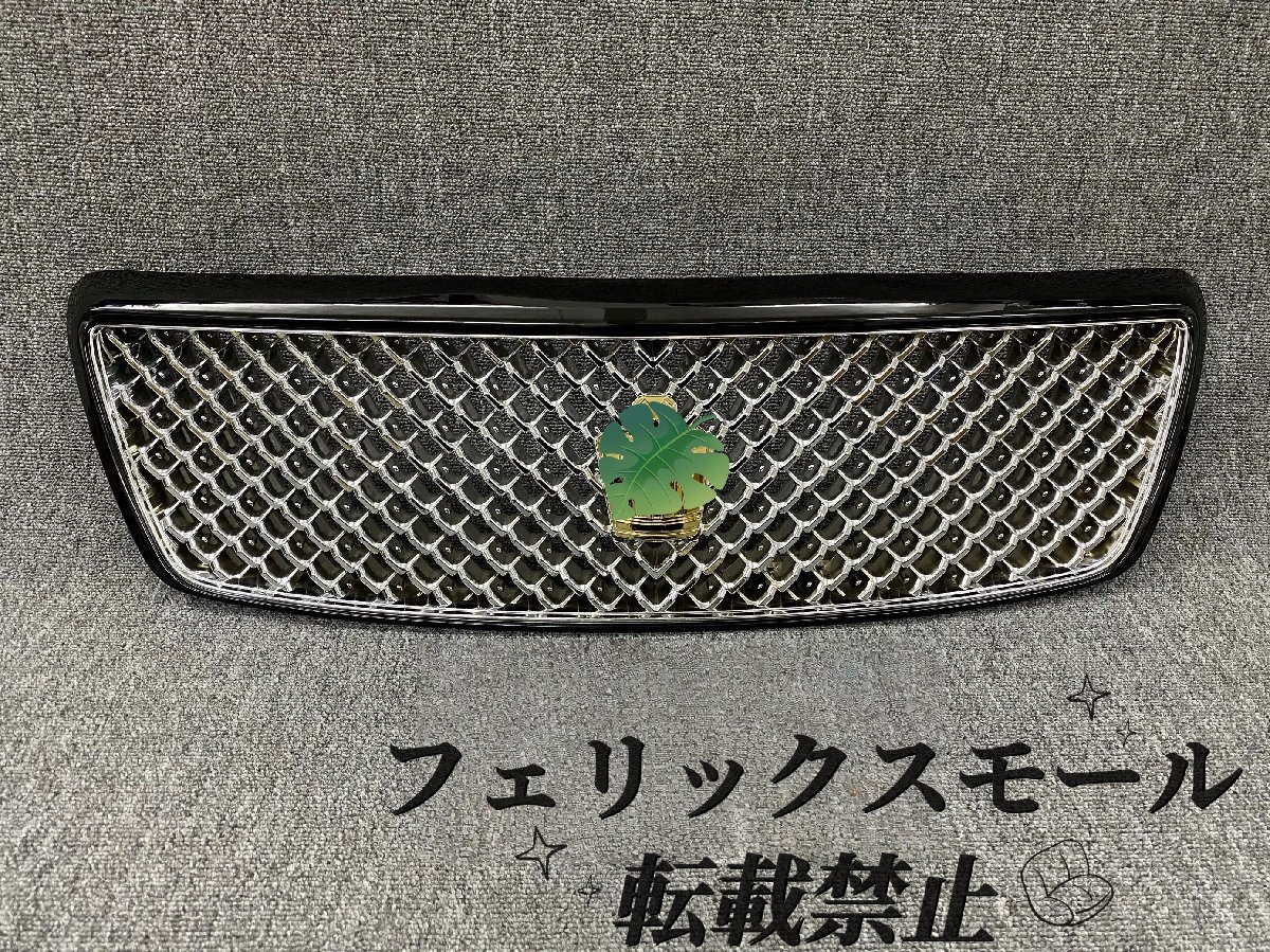 【05-09年式 クラウン12代対応】JDMスタイル 184雨滴デザイン ハニカムグリル フロントメッシュ 改装用拍卖