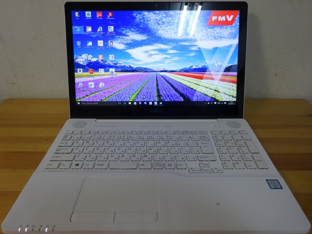 富士通 ノートパソコン LIFEBOOK AH77/W/Core i7-6700HQ 2.6GHz/8GB/1000GB/BD/中古特価良品拍卖
