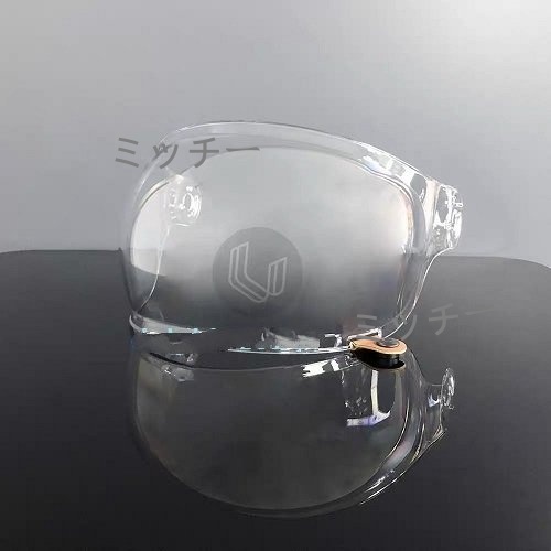 送料無料 Bell Bullitt ベルブリット ヘルメット バブルシールド 電気メッキ レンズ ベルト 昼夜兼用 A拍卖