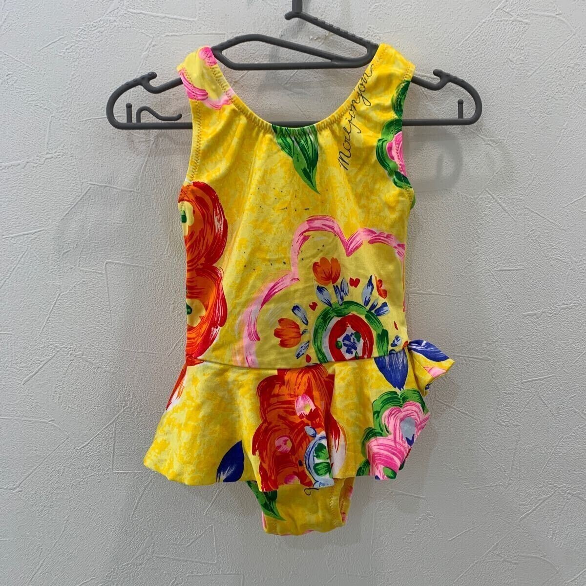 WY1239 ムージョンジョン 女の子 水着 イエロー 110拍卖